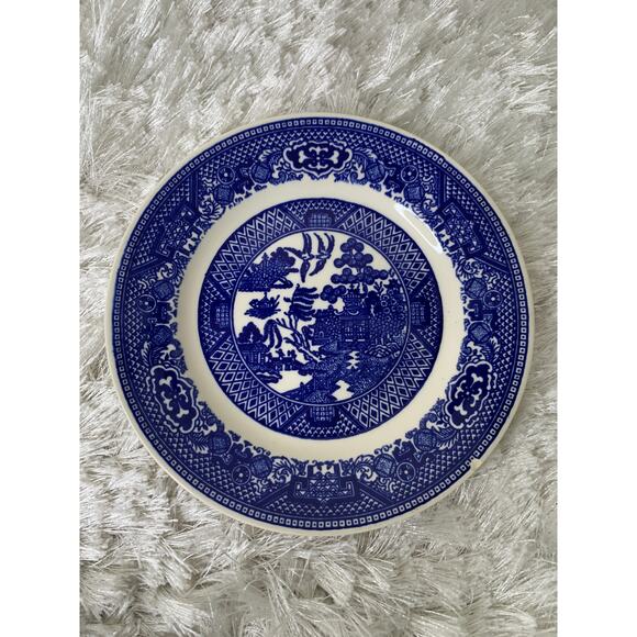 Blue Willow Vintage 6.5" Plate Vintage - Picture 2 of 4